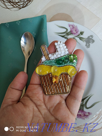 Brooches made of beads, handmade Shymkent - photo 8