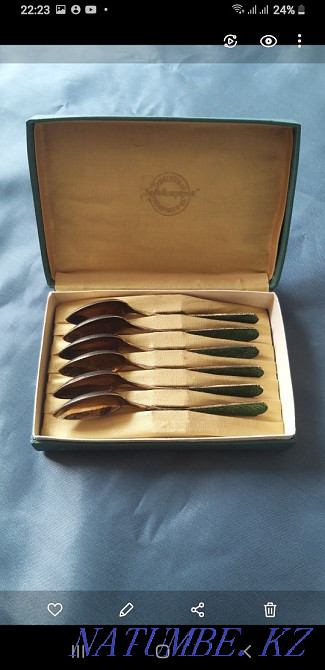 продам серебро - рюмки 875 пробы СССР Усть-Каменогорск - изображение 7