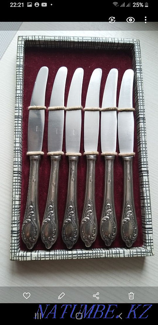 продам серебро - рюмки 875 пробы СССР Усть-Каменогорск - изображение 5