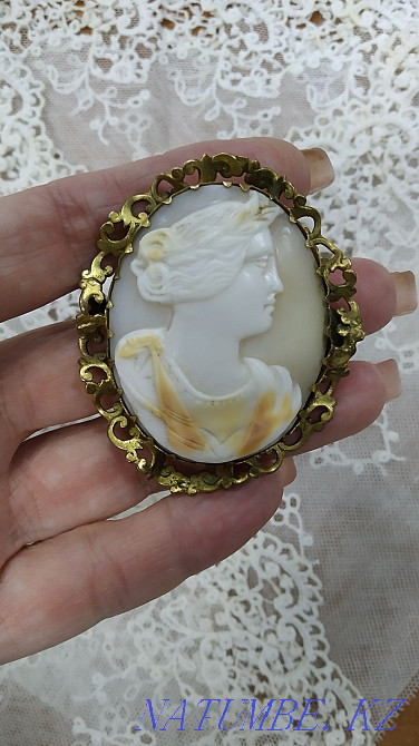 Антикалық брошь - Қабықтағы камео  Астана - изображение 6