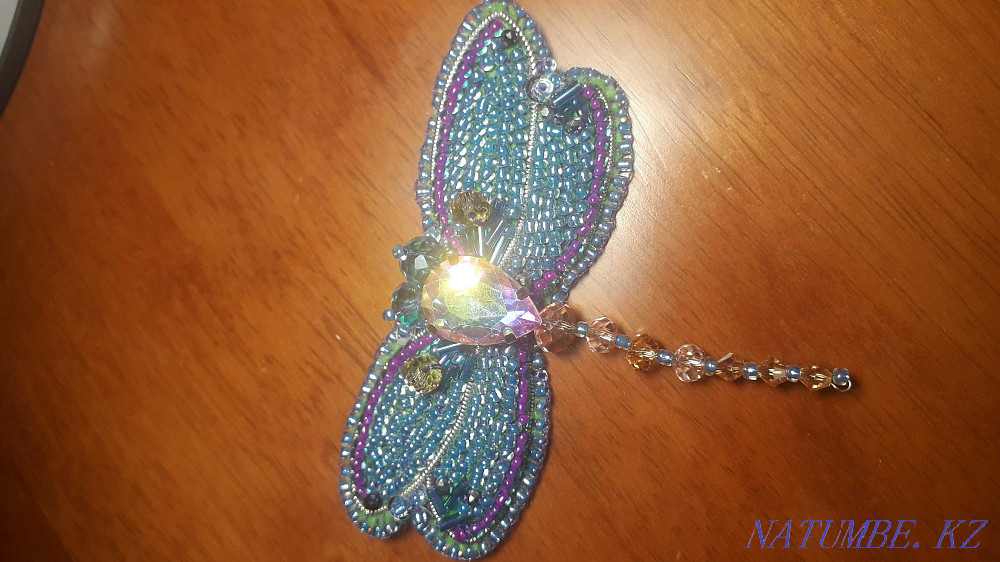 Брошь,ручной работы. Кокшетау - изображение 1