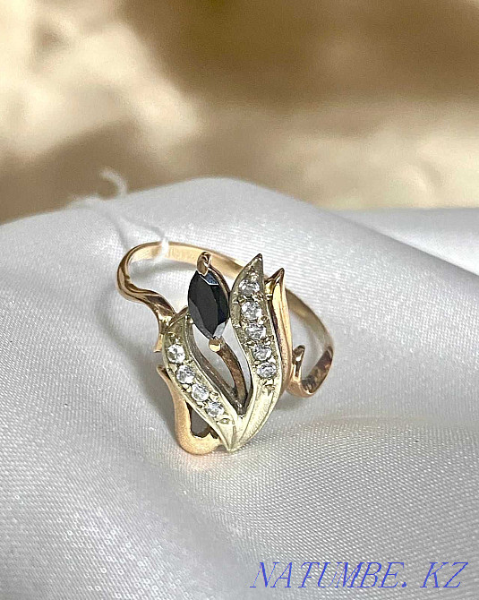 Installment plan 0% DISCOUNT30% Ring, gold 585 (RF). Asia gold pawnshop. 792 Pavlodar - photo 3