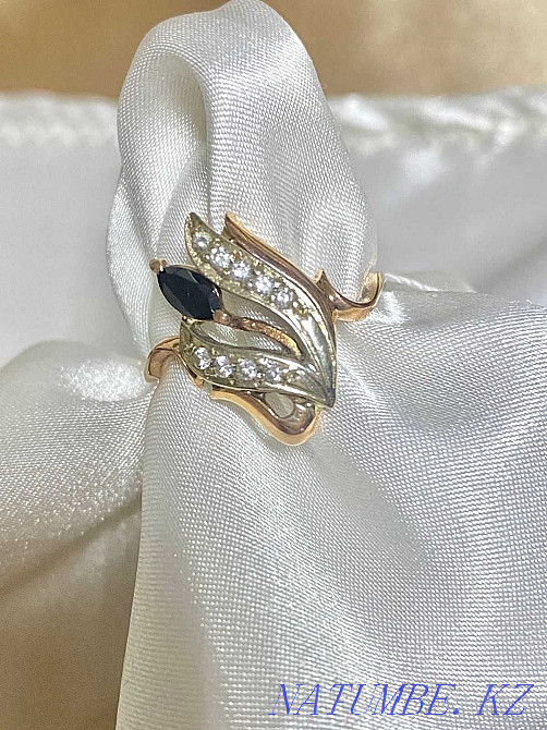 Installment plan 0% DISCOUNT30% Ring, gold 585 (RF). Asia gold pawnshop. 792 Pavlodar - photo 1