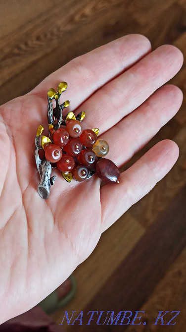 New brooch-pendant Apple tree brooch 5.5cm. Almaty - photo 7