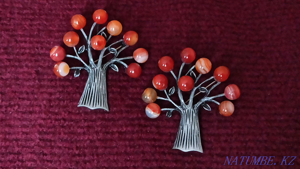New brooch-pendant Apple tree brooch 5.5cm. Almaty - photo 1