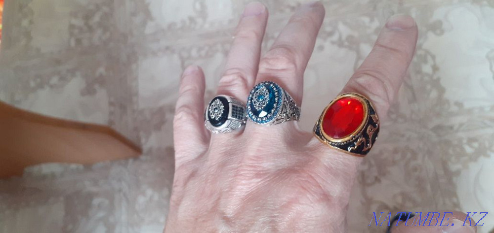 Продам 3 новых кольца за 3000 тенге . Муткенова - изображение 2