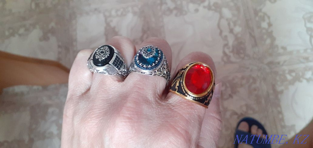 Продам 3 новых кольца за 3000 тенге . Муткенова - изображение 4