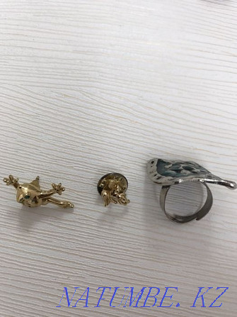 medical metal brooch, cupronickel ring Aqtau - photo 3