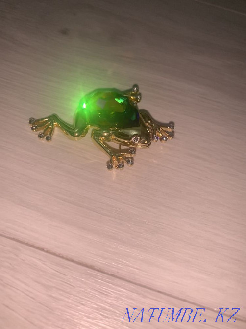 Brooch frog - new! Almaty - photo 2
