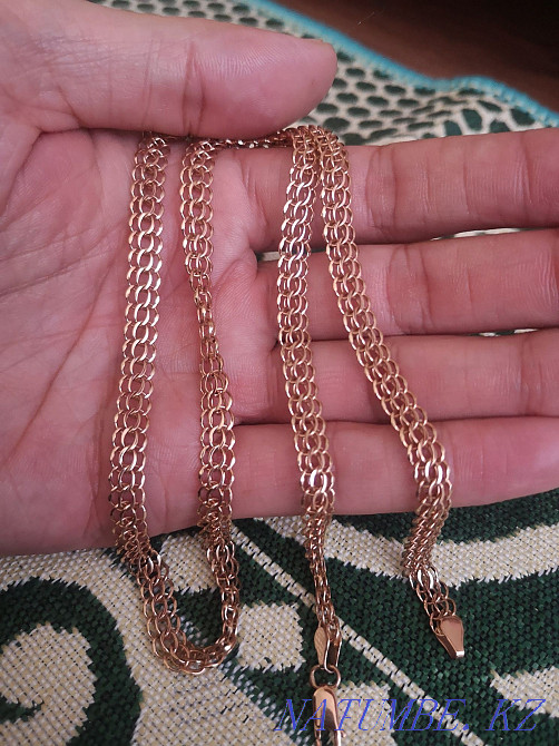 Gold chain 585. Italian 21.y. 55cm Aqtau - photo 1