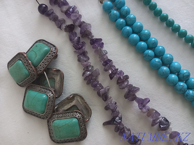 Sell beads turquoise, amethyst and other stones. Taraz - photo 4