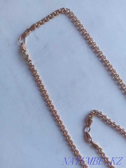 Золотая цепочка и браслет Байзак - изображение 1