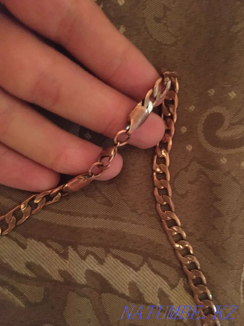 цепочка серебреная, мужская Актау - изображение 3