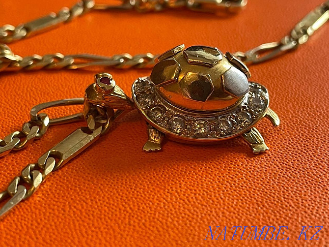 Very original chain with turtle pendant Almaty - photo 8