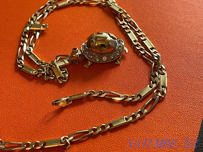 Very original chain with turtle pendant Almaty - photo 6