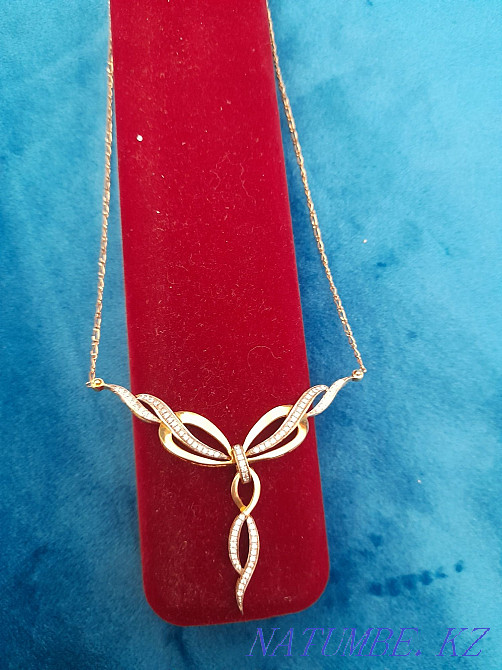Urgently selling gold chain necklace and gold chain 8.5gr Atyrau - photo 1