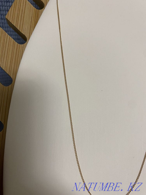Золотая цепочка цепь Алматы - изображение 2