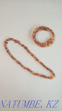 Sell beads amber untreated unpolished natural Aqtobe - photo 2