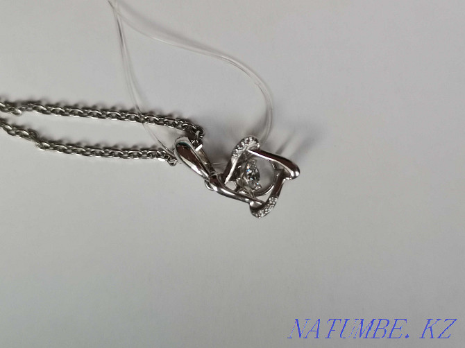 White gold chain with pendant Almaty - photo 5