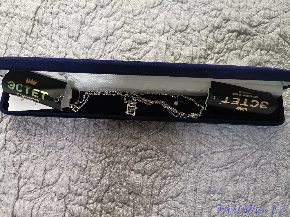 White gold chain with pendant Almaty - photo 3