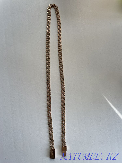 Золото 585 цепь бисмарк Семей - изображение 4