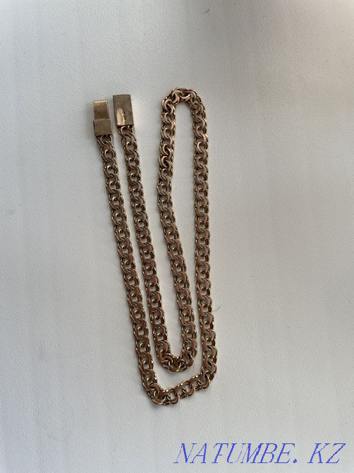 Золото 585 цепь бисмарк Семей - изображение 3