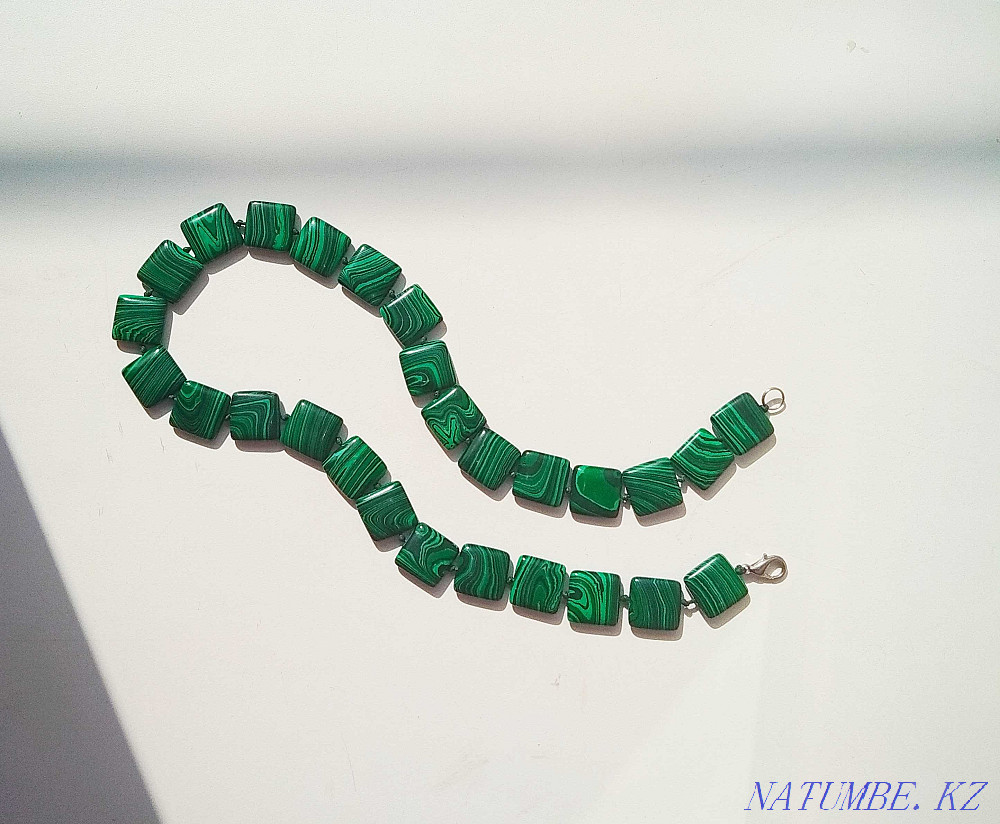 Malachite beads Almaty - photo 1
