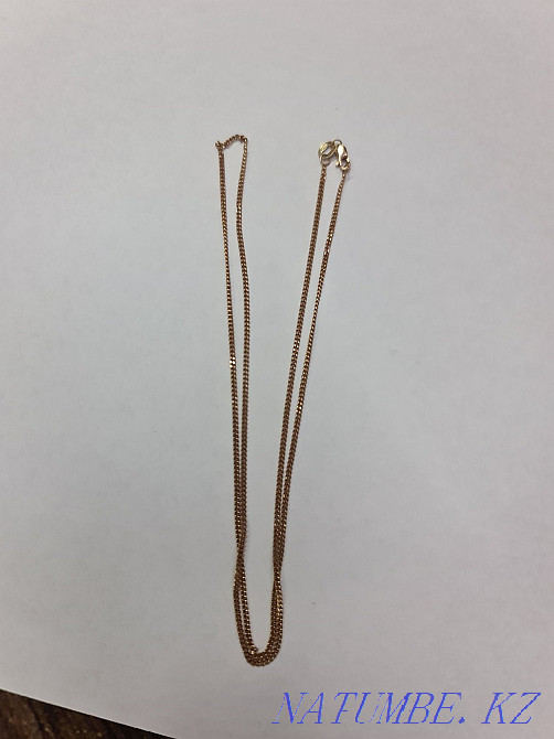 Золотая российская цепочка Алматы - изображение 1