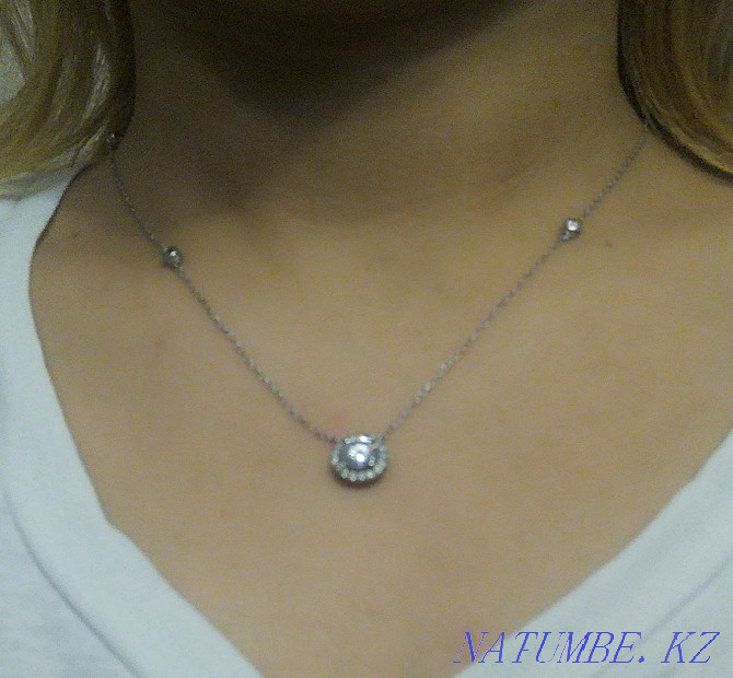 Necklace silver 925 test 45 cm Shymkent - photo 3