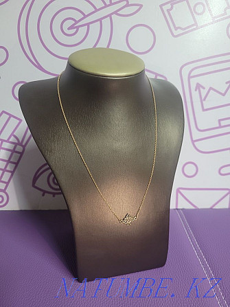 Gold chain with pendant 585 / AO7170 Almaty - photo 2