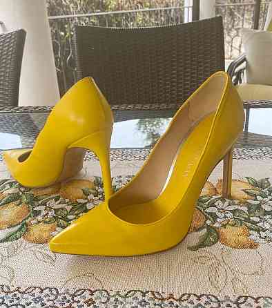 Туфли в шикарном желтом цвете Алматы