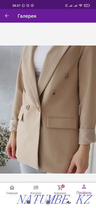 Продается пиджак 52 размера Алматы - изображение 5