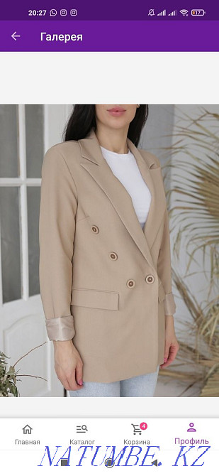 Продается пиджак 52 размера Алматы - изображение 1