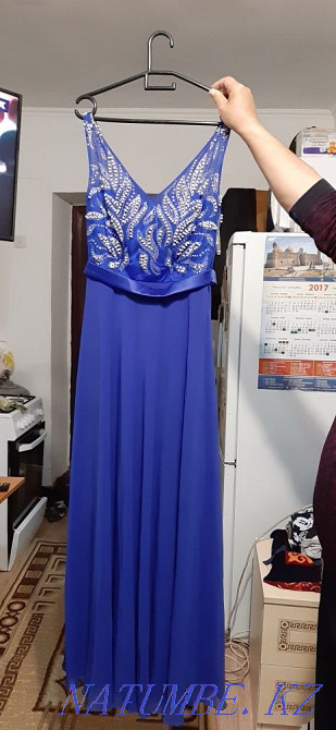 Dress for PRODUCTION EVENING! Turkish, electric blue. Long Kokshetau - photo 3