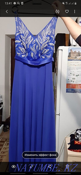 Dress for PRODUCTION EVENING! Turkish, electric blue. Long Kokshetau - photo 1