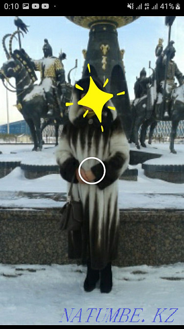 Қара күзен пальто 55000тг.  Қарағанды - изображение 4