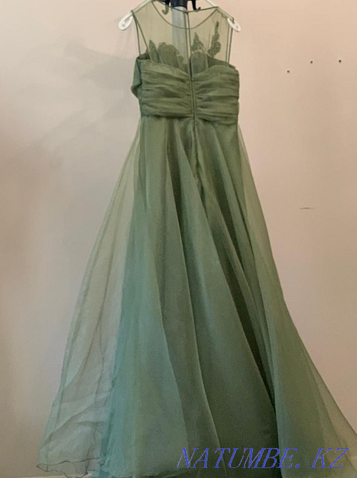 Olive evening dress Almaty - photo 2