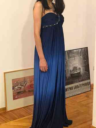 Вечернее платье синего цвета Караганда