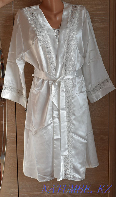 Гарнитур. Сорочка с пеньюаром. Талас - изображение 1
