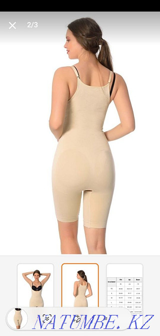 Slimming underwear, body 2xl, 3xl Astana - photo 2