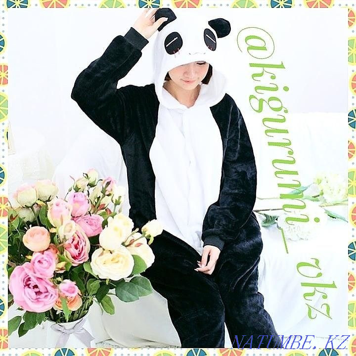 Pajamas kigurumi kegurumi kangaroo giraffe unicorn deer stitch zebra husky Almaty - photo 7