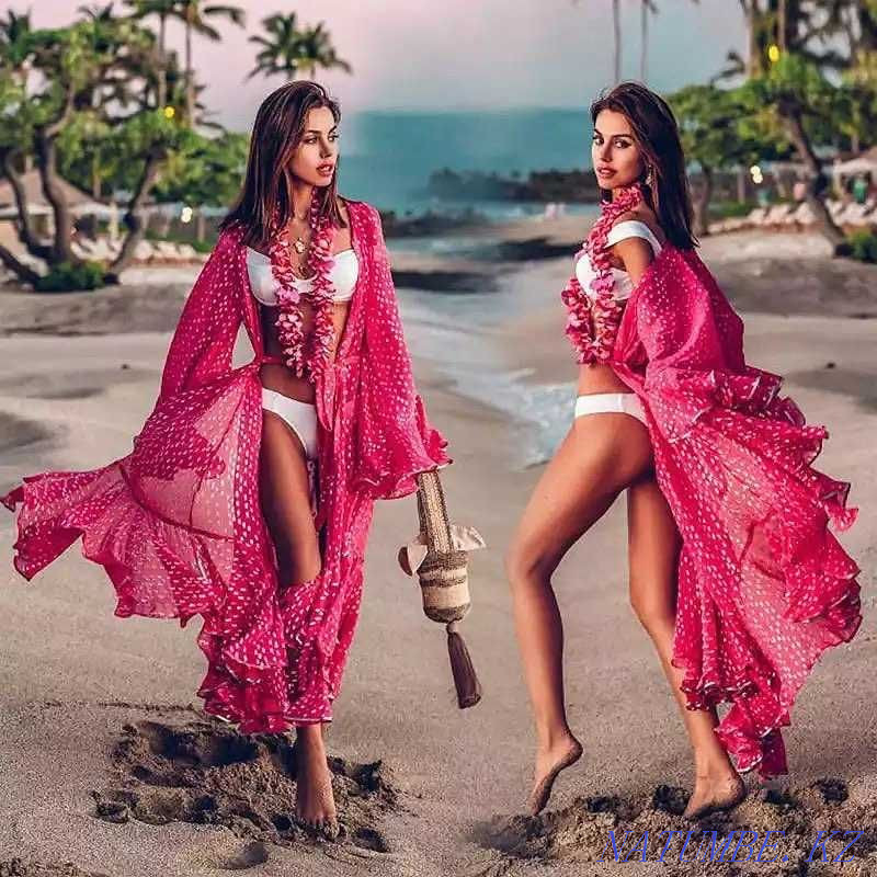 Накидка. Пляжная туника. Алматы - изображение 1