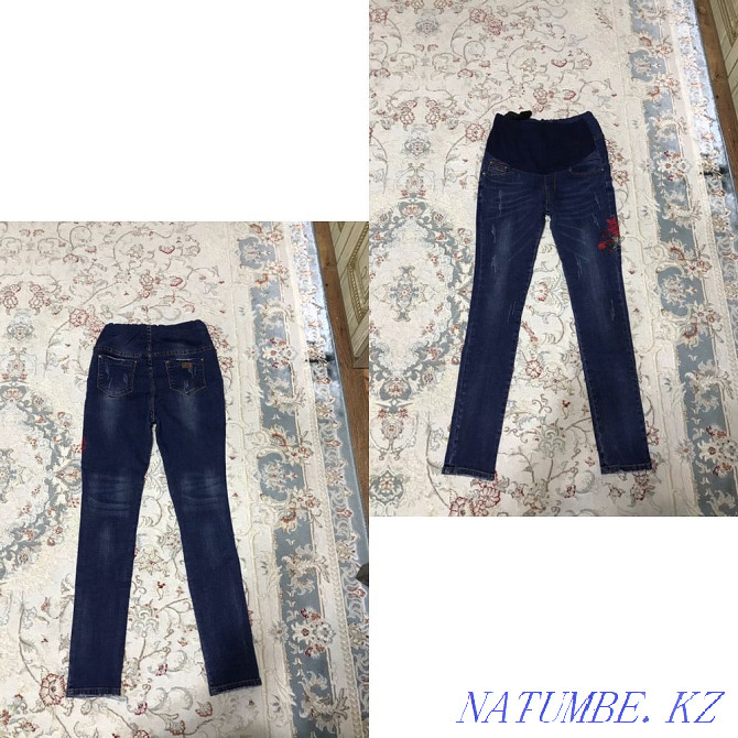 Women's stuff trousers jeans for pregnant women Almaty - photo 1