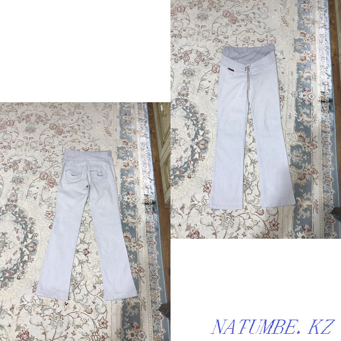 Women's stuff trousers jeans for pregnant women Almaty - photo 5