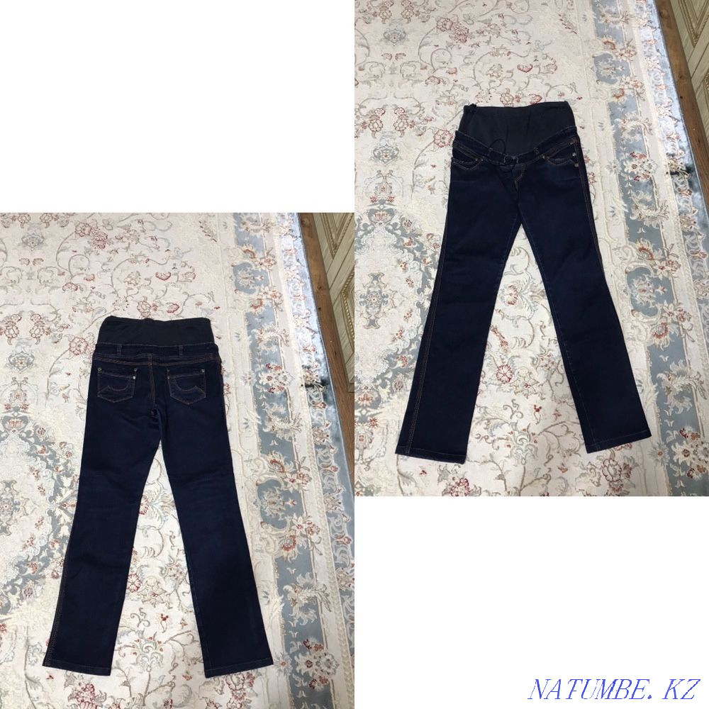 Women's stuff trousers jeans for pregnant women Almaty - photo 3