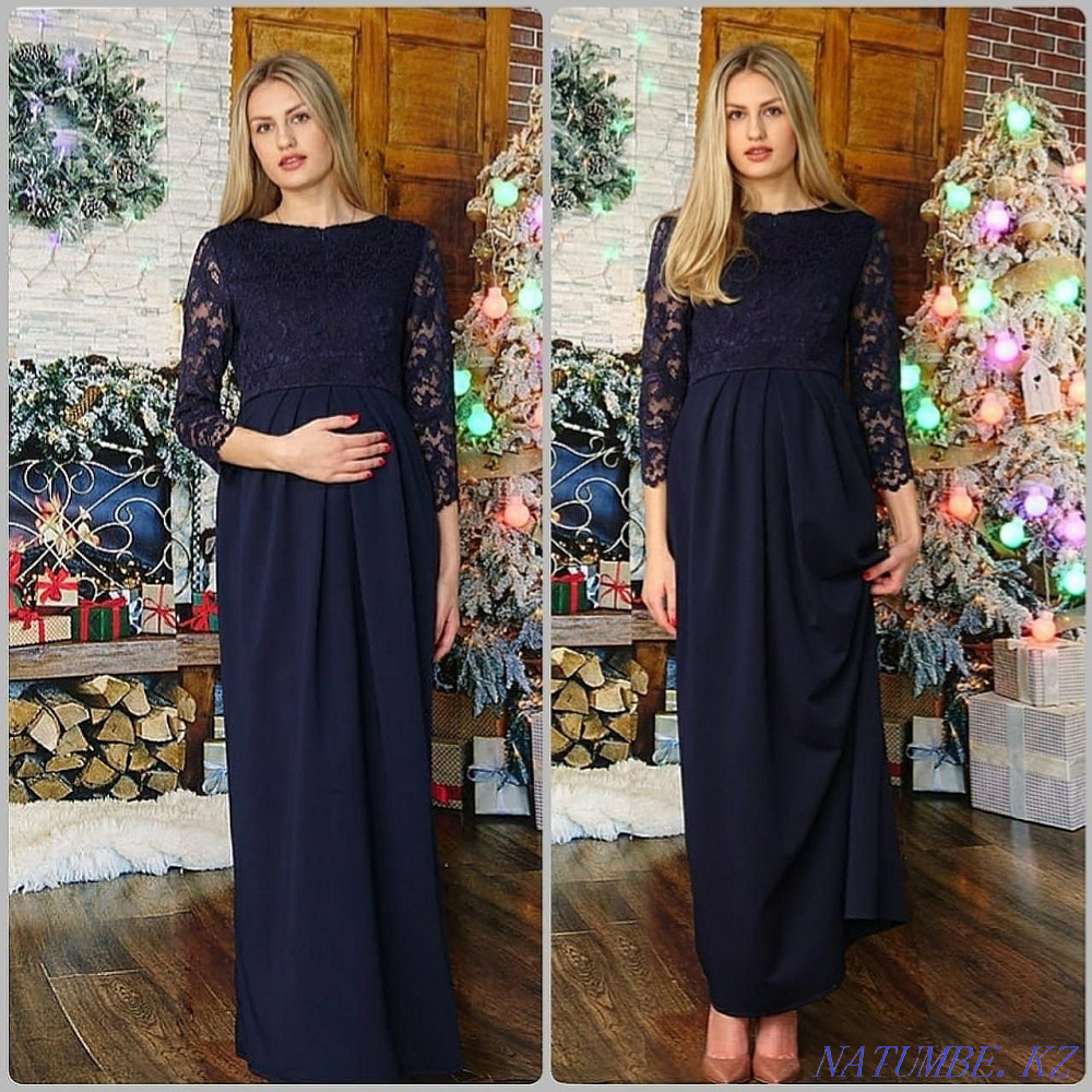 Вечернее платье для беременных и кормящих. Астана - изображение 3