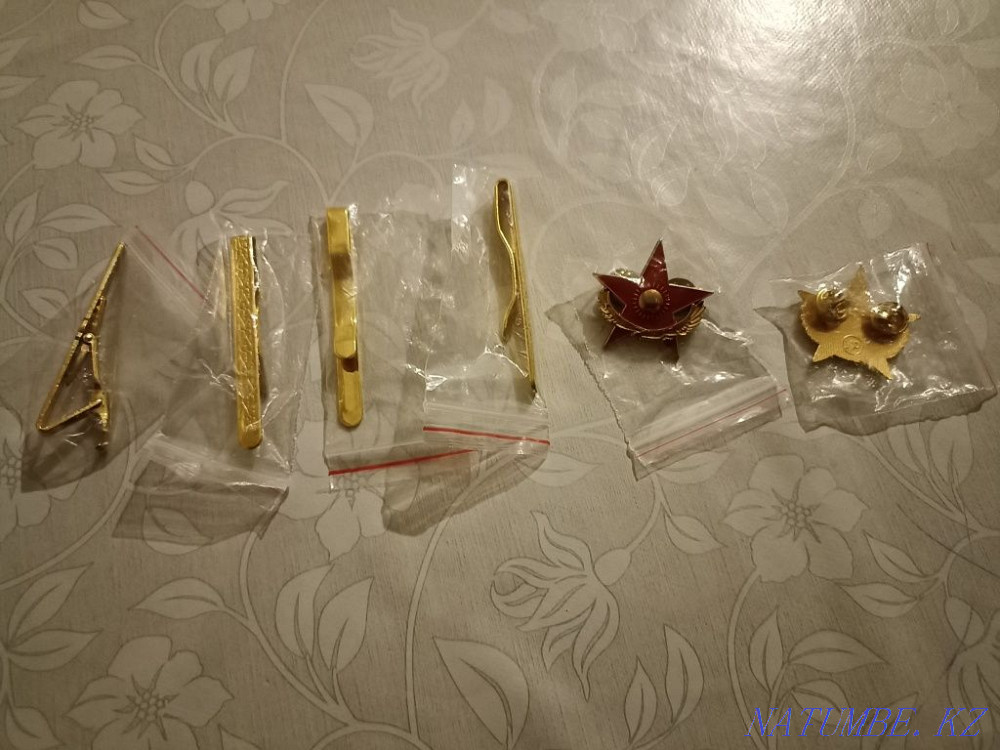 Clips and emblems for army ties Almaty - photo 1