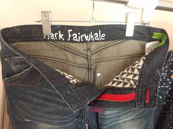 Суперстильные джинсы, бренд Mark FAIRWHALE, 44 и 46 размеры Almaty