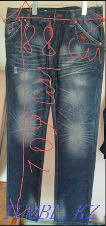 Супер стильді джинсы, Марк FAIRWHALE бренді, 44 және 46 өлшемдері  Алматы - изображение 4