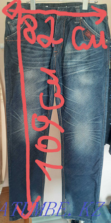 Супер стильді джинсы, Марк FAIRWHALE бренді, 44 және 46 өлшемдері  Алматы - изображение 3